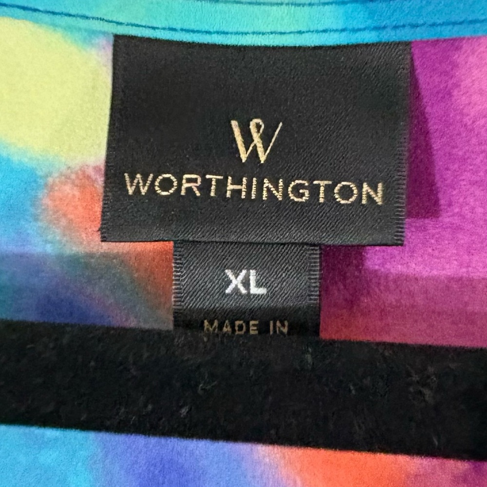 Vibrant Multicolor Women's Top - Picture 3 of 4
